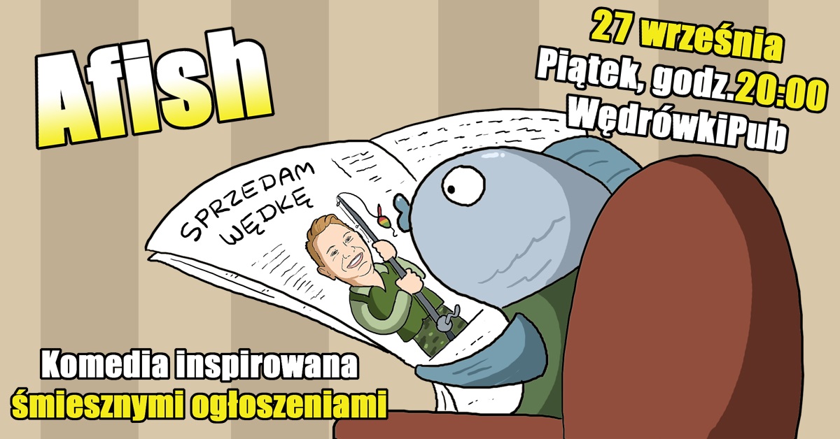 Afish, 27.09.2024, godz. 20:00, Pub Wędrówki